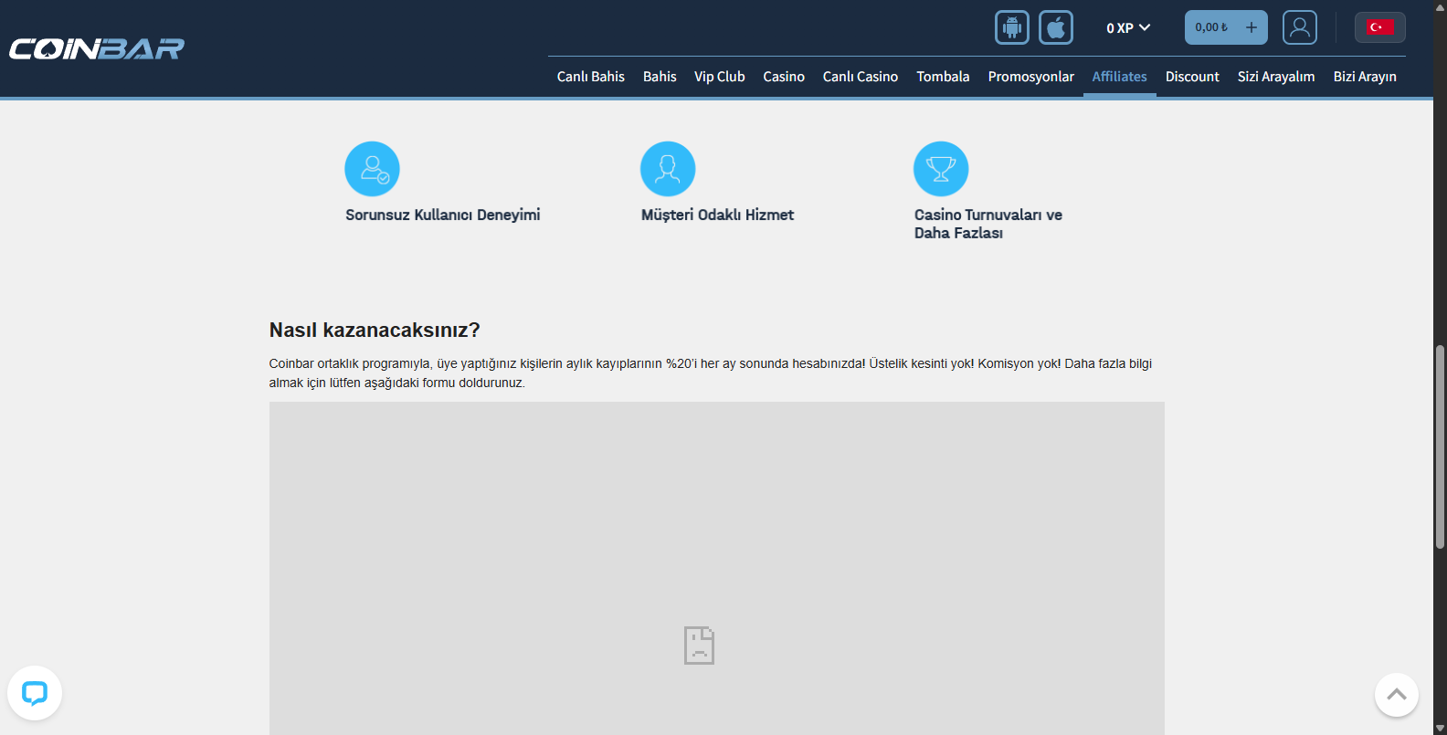 Coinbar Mobil Uygulaması